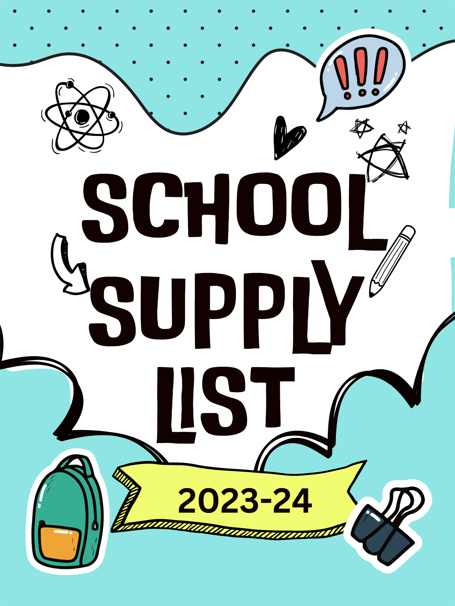  supply list